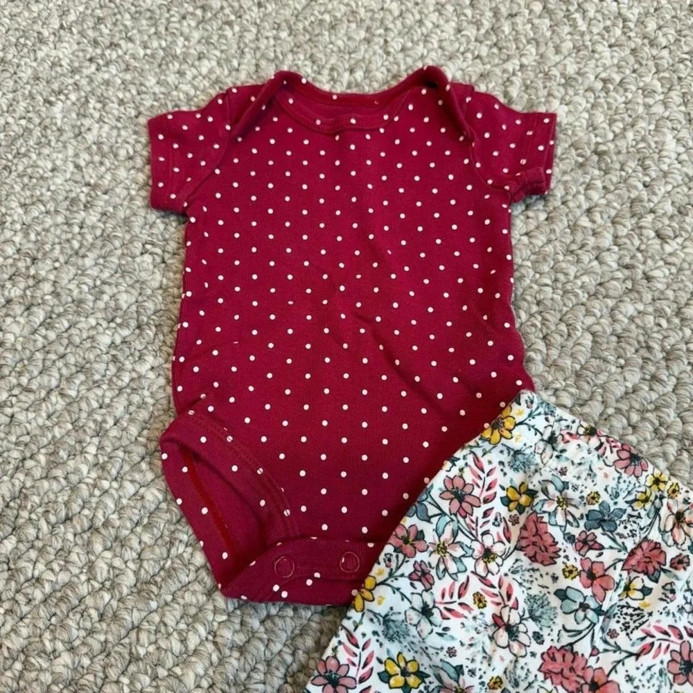 Carters Girls Outfit Set Size‎ Newborn